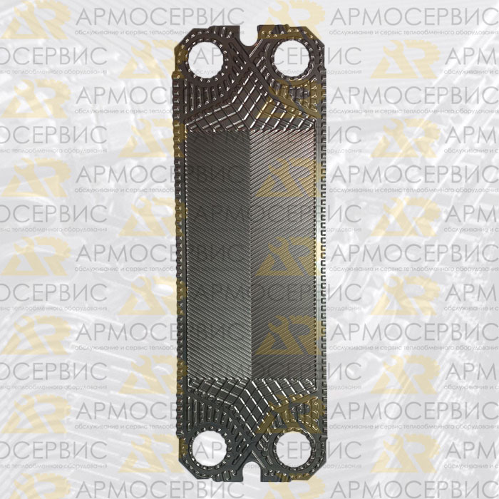 ПЛАСТИНА AISI 316L 0,8 мм H 4H для АЛЬФА ЛАВАЛЬ M6